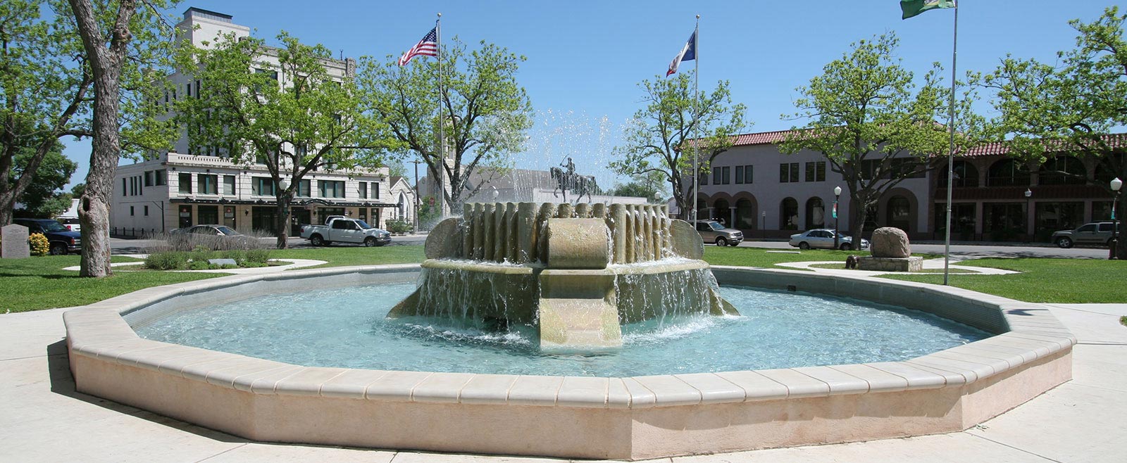Historic downtown Seguin, Texas